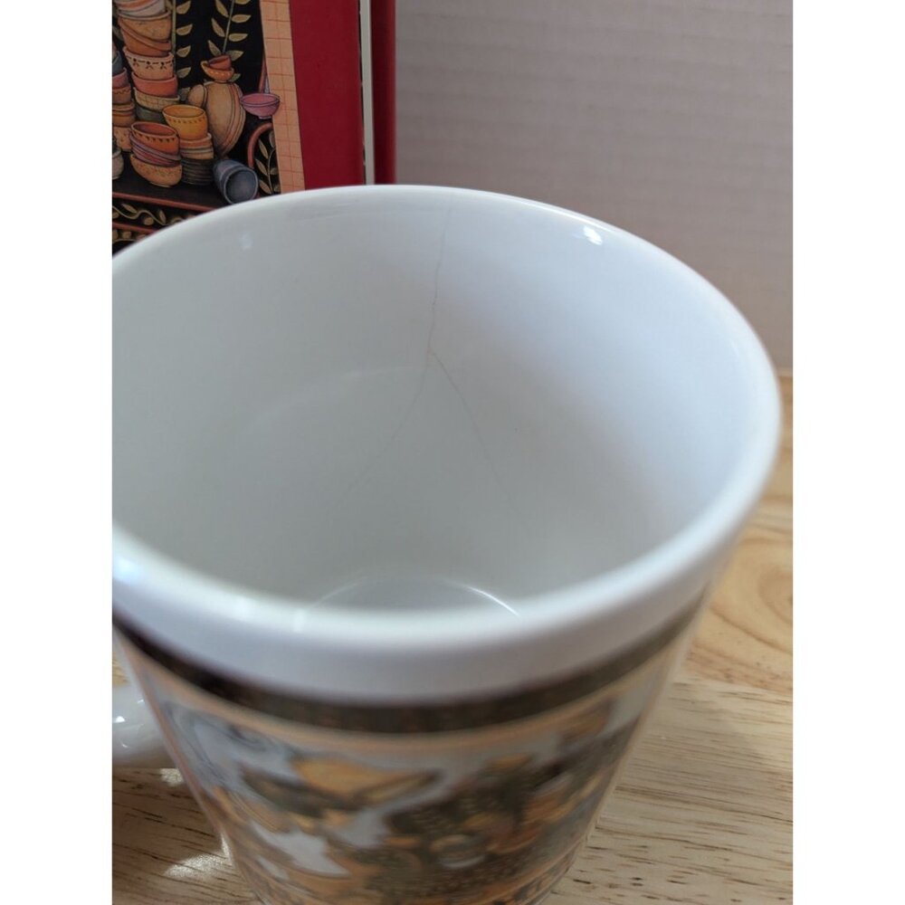 Mary Engelbreit HC Book & pencil desk mug Life is a just a Chair of Bowlies READ - Picture 2 of 11
